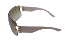 Load image into Gallery viewer, Christian Dior クリスチャンディオール DIOR BUCKLE 1 ディオールバックル1 サングラス QBR2K 120 ホワイト ブラウン 美品 中古 4c073733