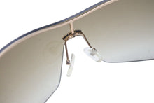 Load image into Gallery viewer, Christian Dior クリスチャンディオール DIOR BUCKLE 1 ディオールバックル1 サングラス QBR2K 120 ホワイト ブラウン 美品 中古 4c073733