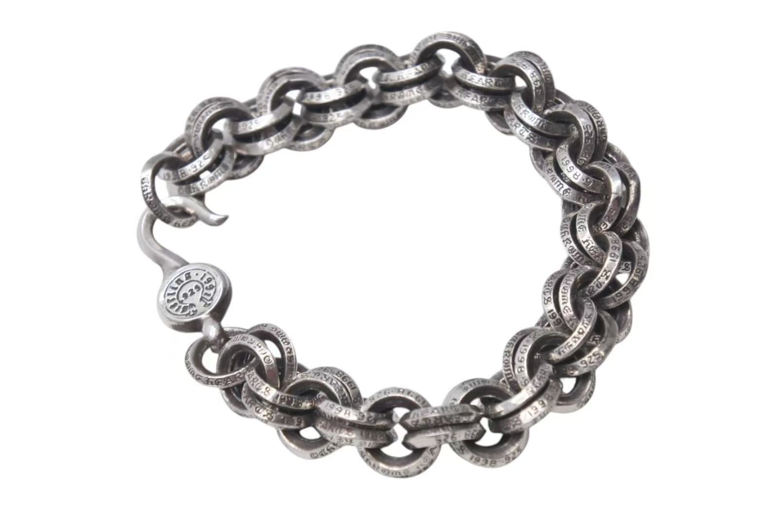 メーカー直売所 DOUBLE クロムハーツ HEARTS CHROME B ダブルBリング RING アクセサリー