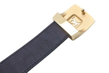 Load image into Gallery viewer, LOUIS VUITTON ルイヴィトン モノグラムマルチカラー サンチュール キャレ ベルト 村上隆 Ｍ6890 ブラック PVC 85/34 美品 中古 4c073739
