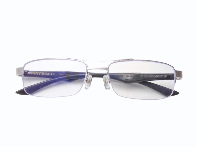 極美品 MAYBACH マイバッハ Sports et loisirs サングラス 8881273088 サイズ56◻︎18 140 ロゴ ブラック シルバー 中古 4c073741