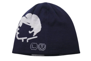 新品未使用 LOUIS VUITTON ルイヴィトン BONNET FACES ボンネットフェイシズ ビーニー ニットキャップ M5225A 25AW ネイビー 中古 4c073750
