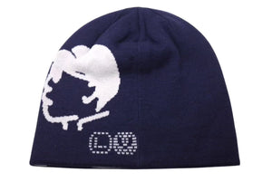 新品未使用 LOUIS VUITTON ルイヴィトン BONNET FACES ボンネットフェイシズ ビーニー ニットキャップ M5225A 25AW ネイビー 中古 4c073751
