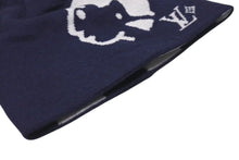 Load image into Gallery viewer, 新品未使用 LOUIS VUITTON ルイヴィトン BONNET FACES ボンネットフェイシズ ビーニー ニットキャップ M5225A 25AW ネイビー 中古 4c073751