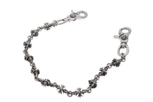 Load image into Gallery viewer, 極美品 CHROME HEARTS クロムハーツ C CROSS SHORT-T 2クリップカットアウトCHプラス シルバーウォレットチェーン 中古 4c073758
