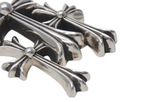Load image into Gallery viewer, 極美品 CHROME HEARTS クロムハーツ ラージ 3CH トリプル クロス ペンダント トップ シルバー シルバー925 中古 4c073759