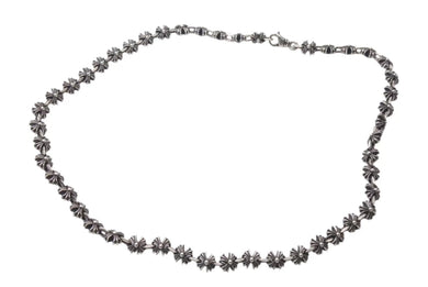 未使用 CHROME HEARTS クロムハーツ CH X LINK CH Xリンク シルバーネックレス 24インチ 24インチ 約60cm 110.0g シルバ−925 中古 4c073761