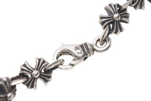 Load image into Gallery viewer, 未使用 CHROME HEARTS クロムハーツ CH X LINK CH Xリンク シルバーネックレス 24インチ 24インチ 約60cm 110.0g シルバ−925 中古 4c073761