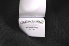 Load image into Gallery viewer, 新品未使用 CHROME HEARTS クロムハーツ 新作 クロスパッチ ハラコ ニット帽 ビーニー ブラック シルバー金具 OS 中古 4c073768