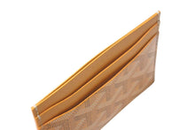 Load image into Gallery viewer, 新品未使用 GOYARD ゴヤール サンシュルピス カードケース 名刺入れ STSULPPMLTY08CL08X PVC レザー イエロー 中古 4c073772