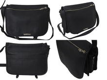 Load image into Gallery viewer, 新品同様 CHROME HEARTS クロムハーツ 新型 Softshoulder ソフトショルダーバッグ レザー ブラック シルバー金具 中古 4c073773
