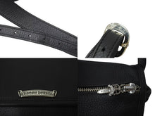Load image into Gallery viewer, 新品同様 CHROME HEARTS クロムハーツ 新型 Softshoulder ソフトショルダーバッグ レザー ブラック シルバー金具 中古 4c073773