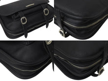 Load image into Gallery viewer, 新品同様 CHROME HEARTS クロムハーツ 新型 Softshoulder ソフトショルダーバッグ レザー ブラック シルバー金具 中古 4c073773