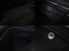 Load image into Gallery viewer, 新品同様 CHROME HEARTS クロムハーツ 新型 Softshoulder ソフトショルダーバッグ レザー ブラック シルバー金具 中古 4c073773