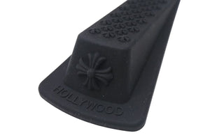 新品未使用 CHROME HEARTS クロムハーツ CHプラス ラバー ドアストッパー ハリウッド クロス装飾 シリコンラバー ブラック 中古 4c073785