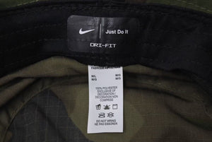 新品未使用 NIKE Dri-FIT ナイキ ドライフィット エイペックス カモ プリント バケットハット ブラック カーキ ブラウン 中古 4c073789