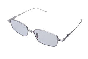 GENTLE MONSTER ジェントルモンスター メガネ サングラス ATOMIC-02 アトミック メタル シルバー ブルー 美品 中古 4c073792