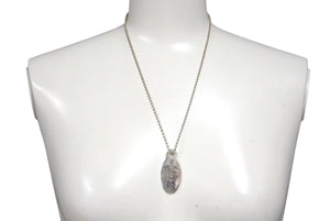 Tiffany＆Co ティファニー ReturntoTiffany リターントゥオーバル タグ ペンダントトップ ネックレス 17g シルバー925 美品 中古 4c073793