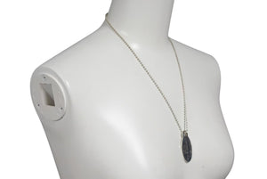 Tiffany＆Co ティファニー ReturntoTiffany リターントゥオーバル タグ ペンダントトップ ネックレス 17g シルバー925 美品 中古 4c073793