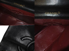 Load image into Gallery viewer, CHANEL シャネル マトラッセ フルフラップチェーンショルダーバッグ 1番台 ラムスキン ココマーク ブラック 美品 中古 4c073812