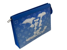 Load image into Gallery viewer, 新品同様 LOUIS VUITTON ルイヴィトン ポシェット ヴォワヤージュ クラッチバッグ モノグラム クラウズ キャンバス M45480 中古 4c073813