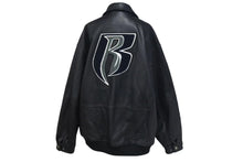 Load image into Gallery viewer, RUFF RYDERS ラフライダーズ Leather Jacket レザージャケット メンズ サイズ 4X ブラック 美品 中古 4c073816