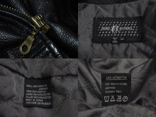 Load image into Gallery viewer, RUFF RYDERS ラフライダーズ Leather Jacket レザージャケット メンズ サイズ 4X ブラック 美品 中古 4c073816