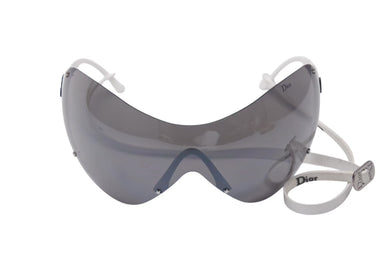 Christian Dior クリスチャンディオール DIOR SKI サングラス 1 9A5 120 ヴィンテージ リムレス ホワイト 美品 中古 4c073841