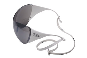 Christian Dior クリスチャンディオール DIOR SKI サングラス 1 9A5 120 ヴィンテージ リムレス ホワイト 美品 中古 4c073841
