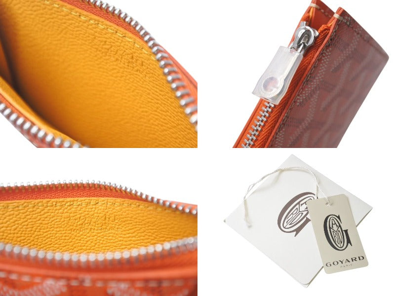 新品未使用 GOYARD ゴヤール ブルボン カードケース ジップ付き