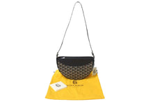 Load image into Gallery viewer, 新品未使用 GOYARD ゴヤール ヒロンデルバッグPM ショルダーバッグ クロスボディバッグ ゴヤールディンキャンバス ブラック 中古 4c073847