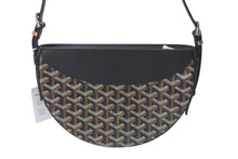 Load image into Gallery viewer, 新品未使用 GOYARD ゴヤール ヒロンデルバッグPM ショルダーバッグ クロスボディバッグ ゴヤールディンキャンバス ブラック 中古 4c073847