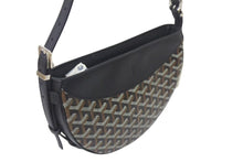 Load image into Gallery viewer, 新品未使用 GOYARD ゴヤール ヒロンデルバッグPM ショルダーバッグ クロスボディバッグ ゴヤールディンキャンバス ブラック 中古 4c073847