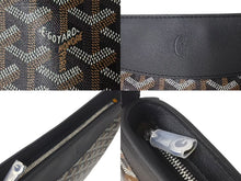 Load image into Gallery viewer, 新品未使用 GOYARD ゴヤール ヒロンデルバッグPM ショルダーバッグ クロスボディバッグ ゴヤールディンキャンバス ブラック 中古 4c073847