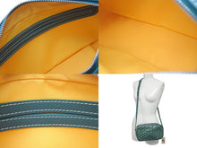Load image into Gallery viewer, 新品未使用 GOYARD ゴヤール カップヴェールPM ショルダーバッグ グリーン シルバー金具 ゴヤールディンキャンバス 中古 4c073848