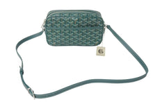 Load image into Gallery viewer, 新品未使用 GOYARD ゴヤール カップヴェールPM ショルダーバッグ グリーン シルバー金具 ゴヤールディンキャンバス 中古 4c073848