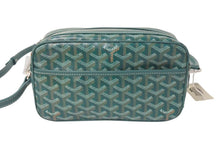Load image into Gallery viewer, 新品未使用 GOYARD ゴヤール カップヴェールPM ショルダーバッグ グリーン シルバー金具 ゴヤールディンキャンバス 中古 4c073848