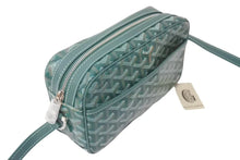 Load image into Gallery viewer, 新品未使用 GOYARD ゴヤール カップヴェールPM ショルダーバッグ グリーン シルバー金具 ゴヤールディンキャンバス 中古 4c073848