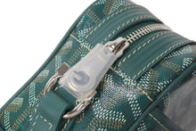 Load image into Gallery viewer, 新品未使用 GOYARD ゴヤール カップヴェールPM ショルダーバッグ グリーン シルバー金具 ゴヤールディンキャンバス 中古 4c073848