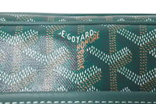 Load image into Gallery viewer, 新品未使用 GOYARD ゴヤール カップヴェールPM ショルダーバッグ グリーン シルバー金具 ゴヤールディンキャンバス 中古 4c073848