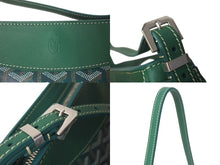 Load image into Gallery viewer, 新品未使用 GOYARD ゴヤール ヒロンデルバッグPM ショルダーバッグ クロスボディバッグ ゴヤールディンキャンバス グリーン 中古 4c073850