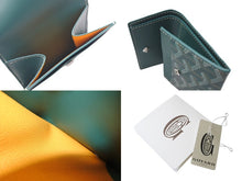 Load image into Gallery viewer, 新品未使用品 GOYARD ゴヤール マリニー ウォレット コインケース 小銭入れ カードケース PVC レザー グリーン 中古 4c073851