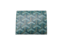 Load image into Gallery viewer, 新品未使用品 GOYARD ゴヤール マリニー ウォレット コインケース 小銭入れ カードケース PVC レザー グリーン 中古 4c073851