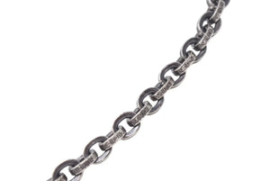 未使用 CHROME HEARTS クロムハーツ PAPER CHAIN NECKLACE 30インチ ペーパーチェーン ネックレス 約77cm 45.6g シルバ−925 中古 4c073857