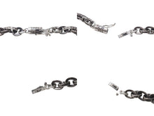 Load image into Gallery viewer, 未使用 CHROME HEARTS クロムハーツ PAPER CHAIN NECKLACE 30インチ ペーパーチェーン ネックレス 約77cm 45.6g シルバ−925 中古 4c073857