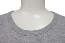 Load image into Gallery viewer, 新品未使用 CHROMEHEARTS クロムハーツ ホースシュー 長袖Tシャツ サーマル アームプリント クルーネック グレー サイズXL 中古 4c073858