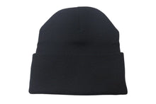 Load image into Gallery viewer, 新品未使用 CHROME HERTS クロムハーツ WOOL WATCH CAP ウールワッチキャップ ロゴ刺繍ビーニー ニットキャップ 帽子 ブラック ホワイト 中古 4c073861