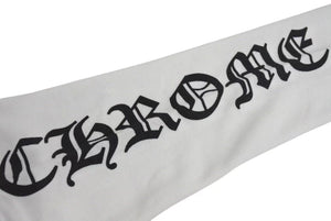新品未使用 CHROMEHEARTS クロムハーツ ホースシュー 長袖Tシャツ サーマル アームプリント クルーネック ホワイト サイズXL 中古 4c073863