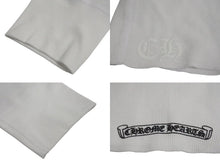 Load image into Gallery viewer, 新品未使用 CHROMEHEARTS クロムハーツ ホースシュー 長袖Tシャツ サーマル アームプリント クルーネック ホワイト サイズXL 中古 4c073863