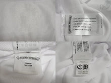 Load image into Gallery viewer, 新品未使用 CHROMEHEARTS クロムハーツ ホースシュー 長袖Tシャツ サーマル アームプリント クルーネック ホワイト サイズXL 中古 4c073863